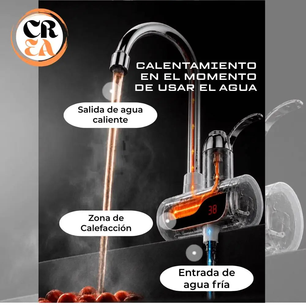 Llave Eléctrica de Agua Caliente