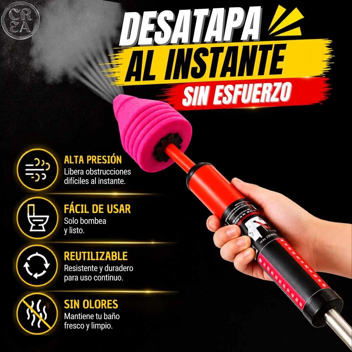 DESTAPADOR DE ALTA PRESIÓN