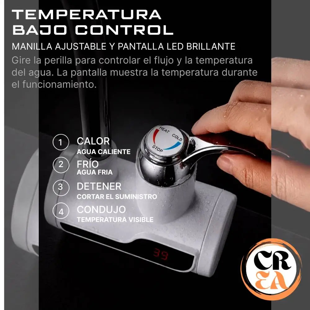 Llave Eléctrica de Agua Caliente