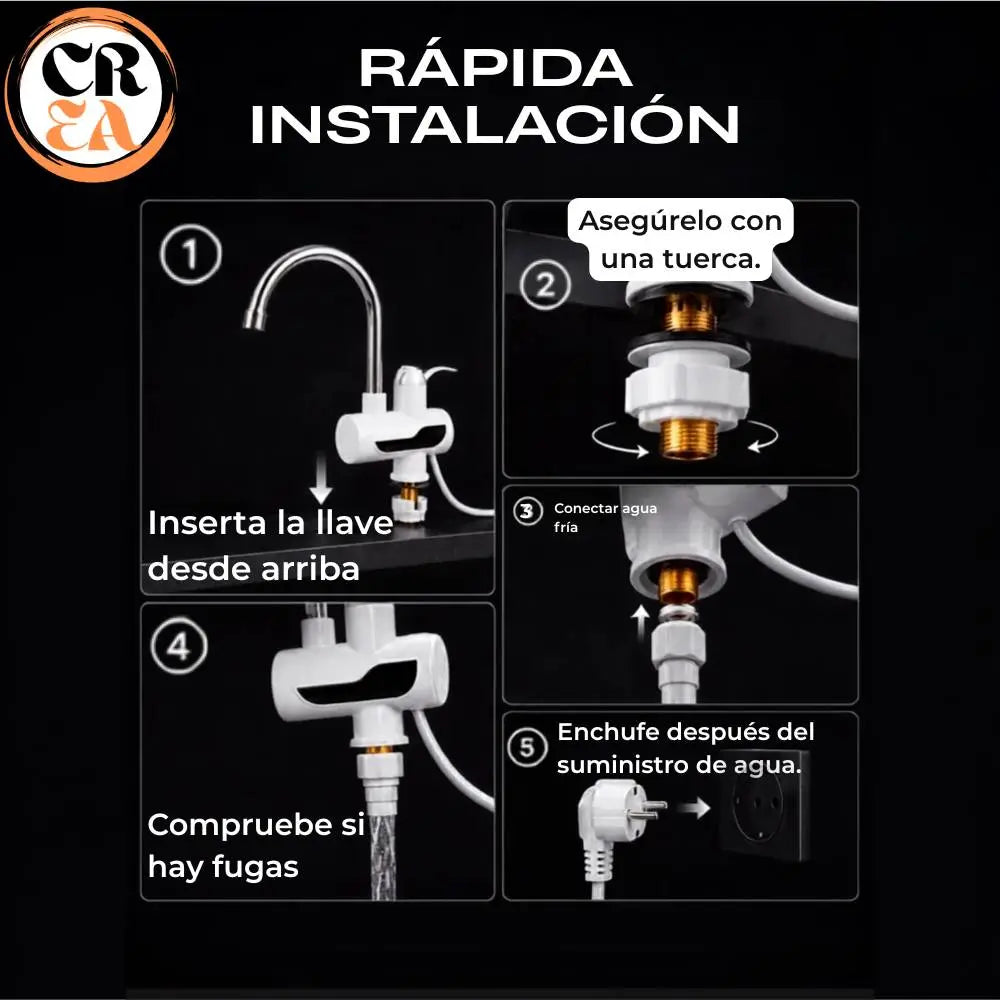 Llave Eléctrica de Agua Caliente