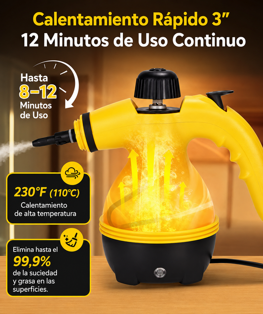 LIMPIADORA A VAPOR PORTATIL